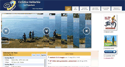 Desktop Screenshot of ciclisticavaldarbia.it