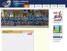 Tablet Screenshot of ciclisticavaldarbia.it